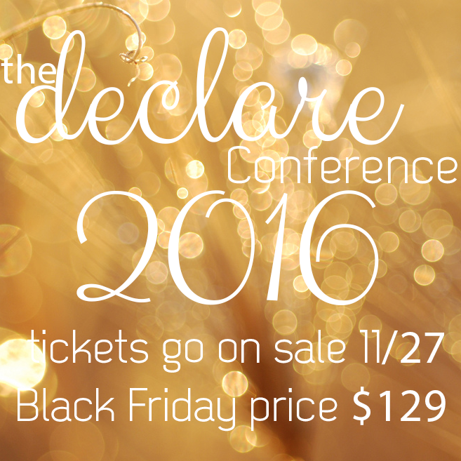 The Declare Conference Black Friday Tickets Sale