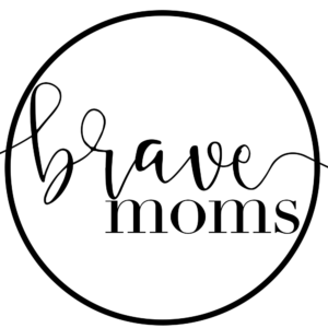 Brave Moms Logo Circle Outlined